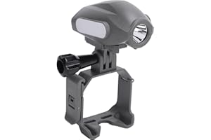 XUXHOU Drone Searchlight, Anti Collision Strobe Light with 1100mAh Rechargeable Battery, Far Beam Floodlight Burst Flash SOS 