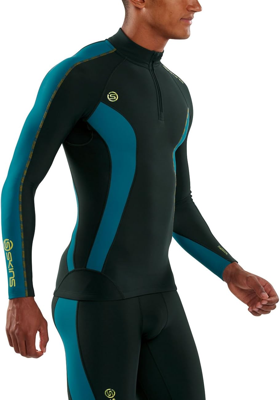 skins dnamic thermal mock neck