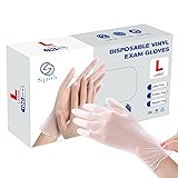squish Disposable Gloves, 100 Count 4 mil Clear