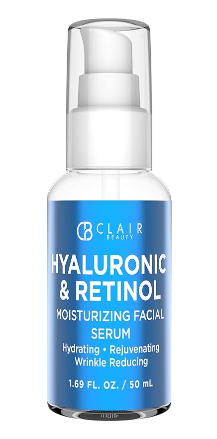 azure hyaluronic & retinol facial serum