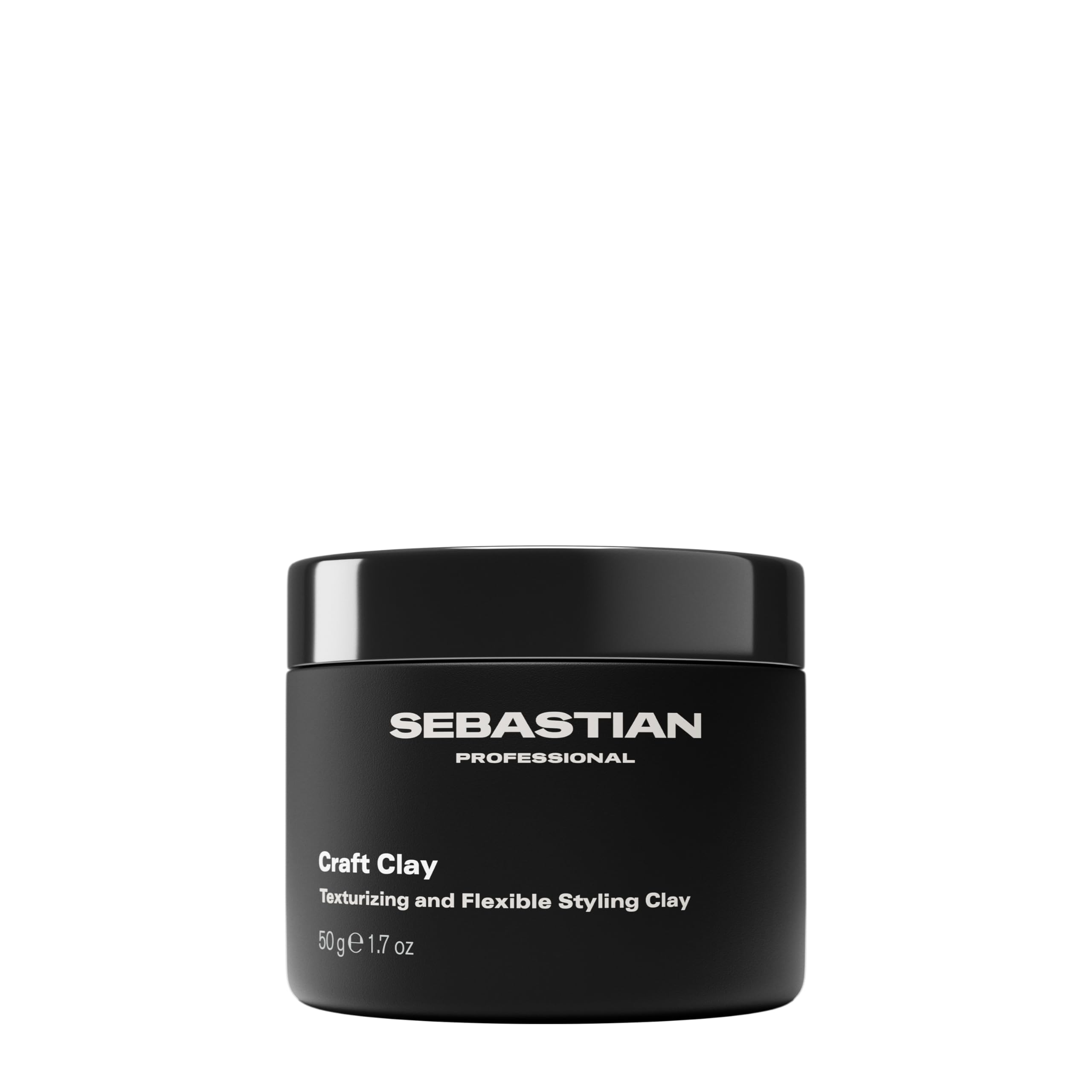SEBASTIAN Unisex CRAFT CLAY MATTE TEXTURIZER CREMA 52ML CREAM 52ML, opacity, Negro, Only