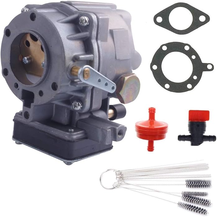 Dosens Carburetor Carb Replacement for Briggs & Stratton 693480,693479,694056 Replaces 499306 495181 495026 499305 499307 with Gasket & Cleaning Tools