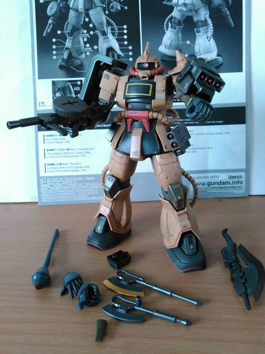 Amazon Hguc 1 144 ザク デザートタイプ 塗装 完成 プレバン限定 Uc ジオン残党軍 アクトザク フィギュア ユニコーン フィギュア ドール 通販
