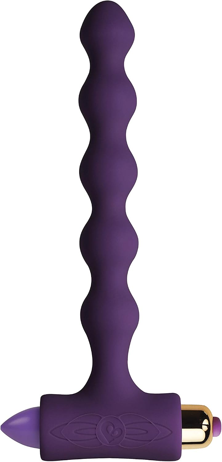 Rocks Off Petite Sensations Toy, Pearls Purple, One Size