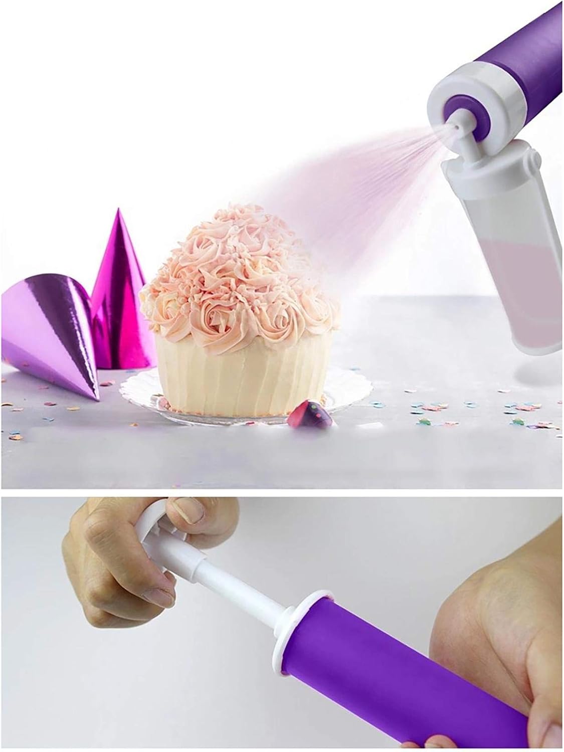 Cuisine Et Maison Douilles Energogas Gr Pistolet Pulverisateur A Gateau Aerographe Manuel Pour La Decoration De Gateaux Cupcakes Et Desserts Outils De Patisserie A Faire Soi Meme Kit De Decoration Pour Gateau A Co