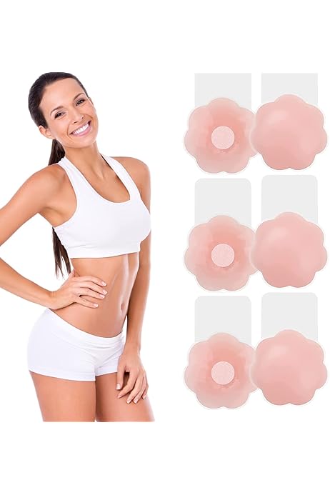 Cubre Pezones Desechables - 40 Unidades (20 Pares) De Encaje - Autoadhesivos E Invisibles Bajo La Ropa