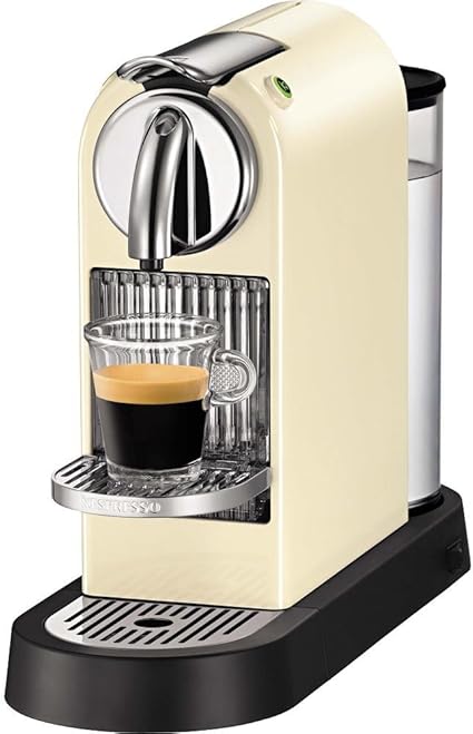 Amazon Nespresso Citiz D110 Classic White Espresso Machine Plus 