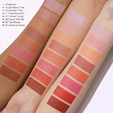 Oulac Blushers for Cheeks Matte Cream Blush Baby Pink N14 Vegan Cruelty-Free view 6