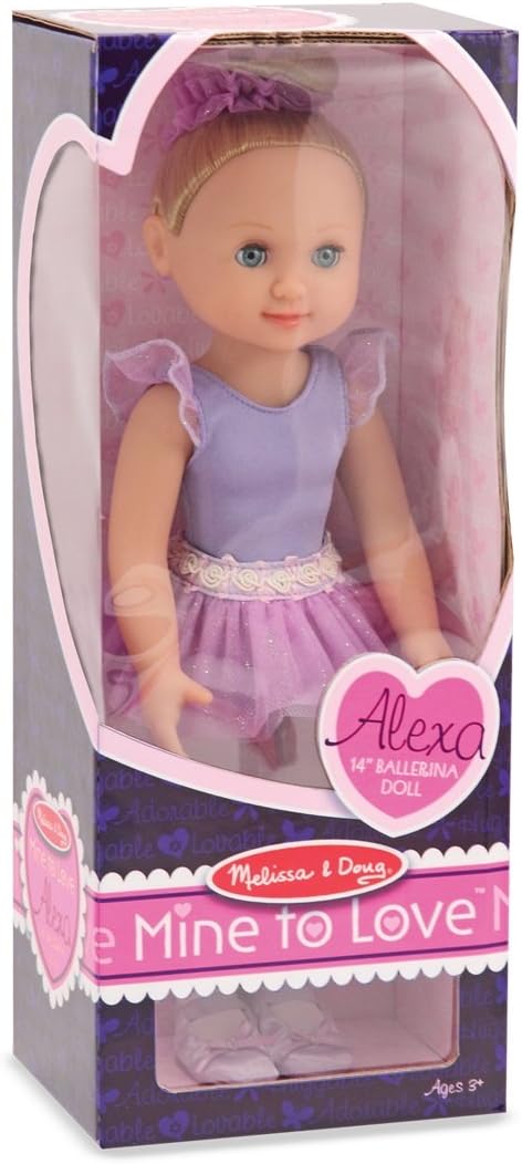 melissa and doug alexa ballerina doll