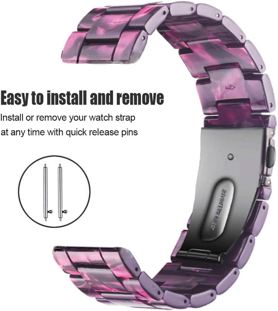 DEALELE Compatible with Samsung Galaxy Watch 6 / 6 Classic / 5 / 5 Pro / 4 / 4 Classic / 3 41mm / Active 2 - Image 4