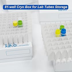 CryoKing 81 Place Cardboard Cryoboxes 3 Inch Lab