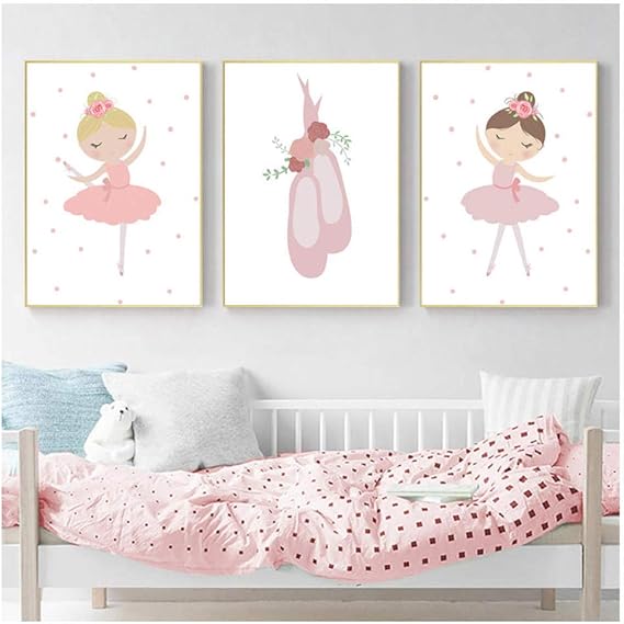 baby girl wall prints