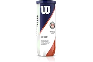 WILSON Roland Garros Clay Tennis Ball - 3 Ball Can