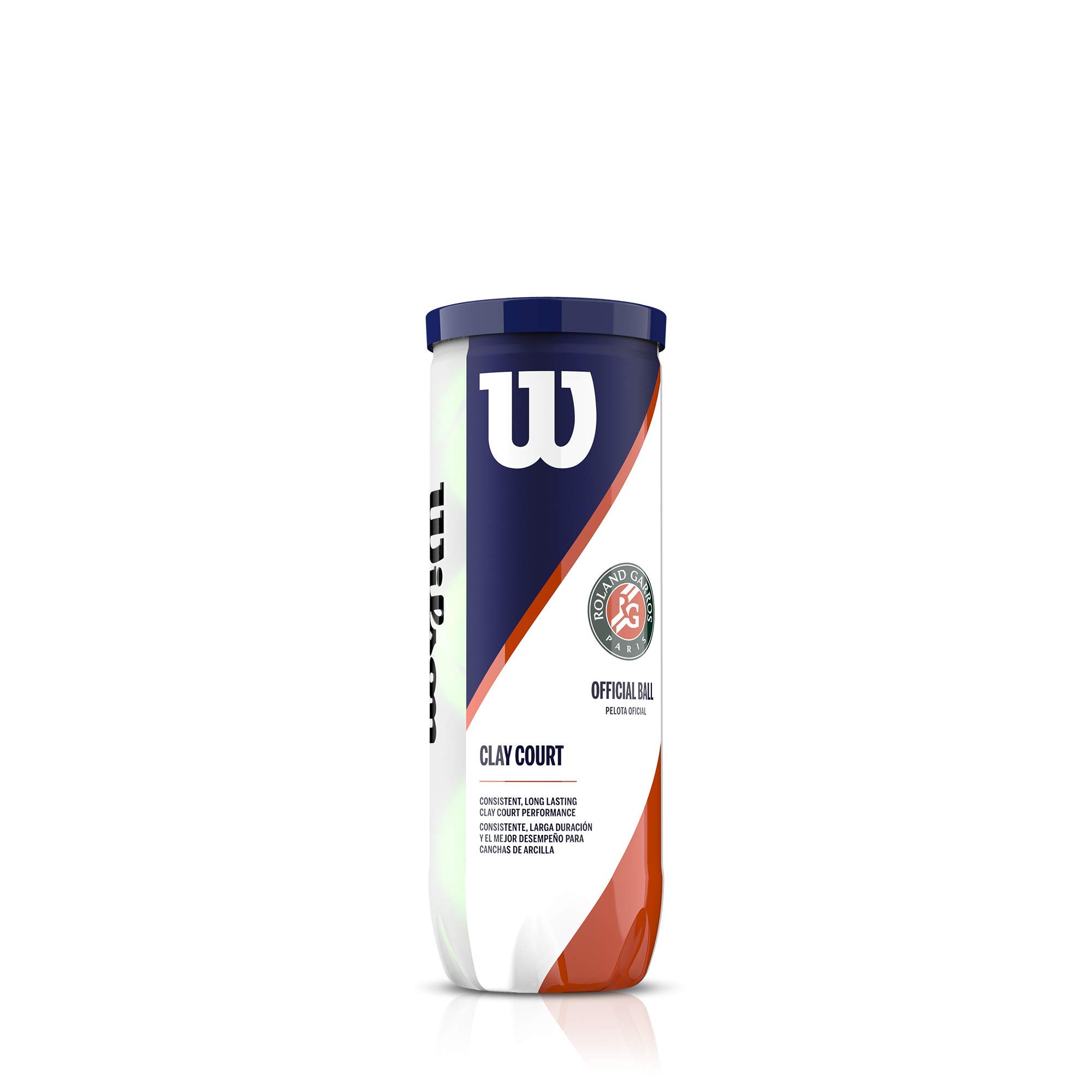 Photo 1 of WILSON Roland Garros Clay Tennis Ball - 2 Ball only