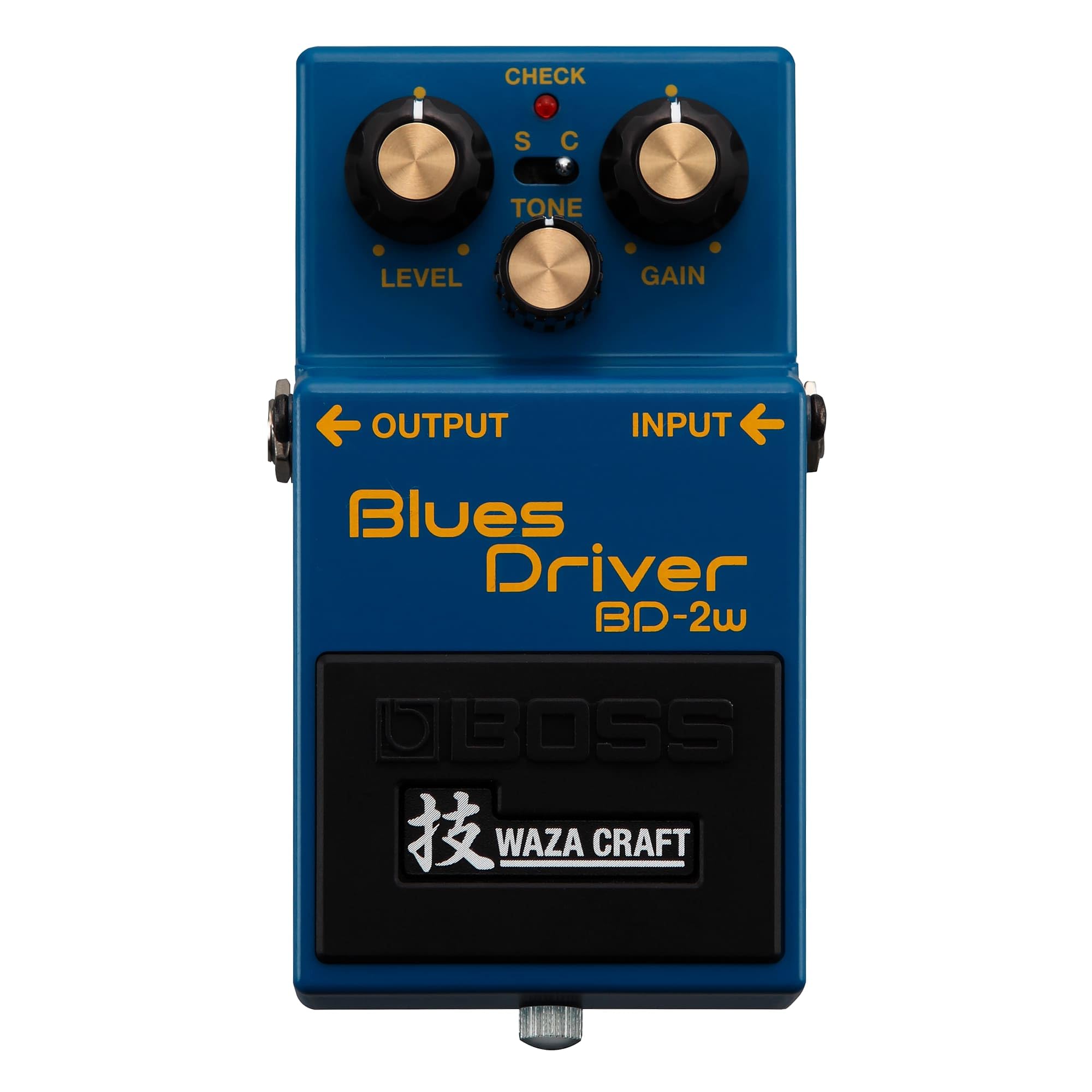 BOSS BD-2W Blues Driver | Premium Waza Craft Guitar Effect Pedal with Analog Circuitry | True Reproduction of the Legendary BD-2 Blues Driver | Standard & Custom Playing Modes