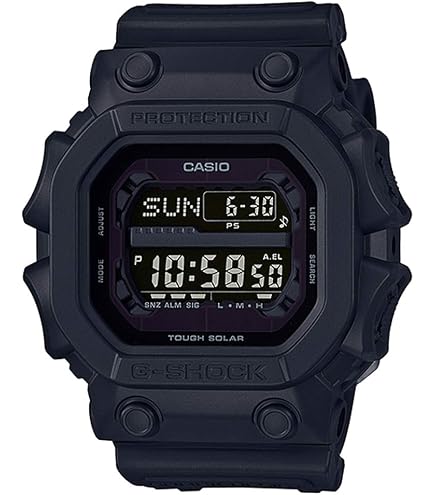 G-Shock Sensor Unissex G-Aviation Twin GA1000-4A Preto/Laranja