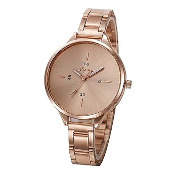 Analog Rose Gold Dial Women's Watch-GP-332