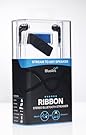 BlueAnt Ribbon Stereo Bluetooth Streamer- Bluetooth Headset - Black/Blue