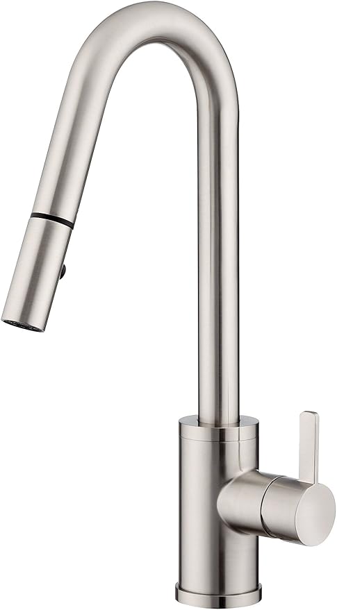 Danze D457130ss Amalfi Trim Line Single Handle Pull Down Kitchen