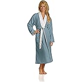 Plush Necessities Luxury Spa Robe - Microfiber with Cotton Terry Lining