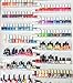 Sooyee 33-45 Bottles 3 Tier Clear Acrylic Shelf Nail Polish Rack Salon Hanging Wall Display Storage Rack,3 Layers Acrylic Floating Wall Mount Ledges Makeup Shelves (5MM Thickness)