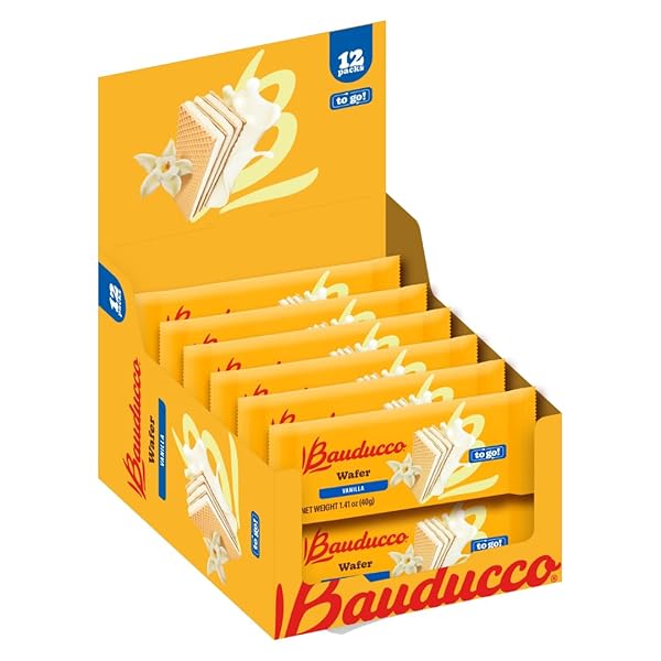 BAUDUCCO MINI WAFER COOKIES, VANILLA WAFERS, IDEAL DESSERT,...