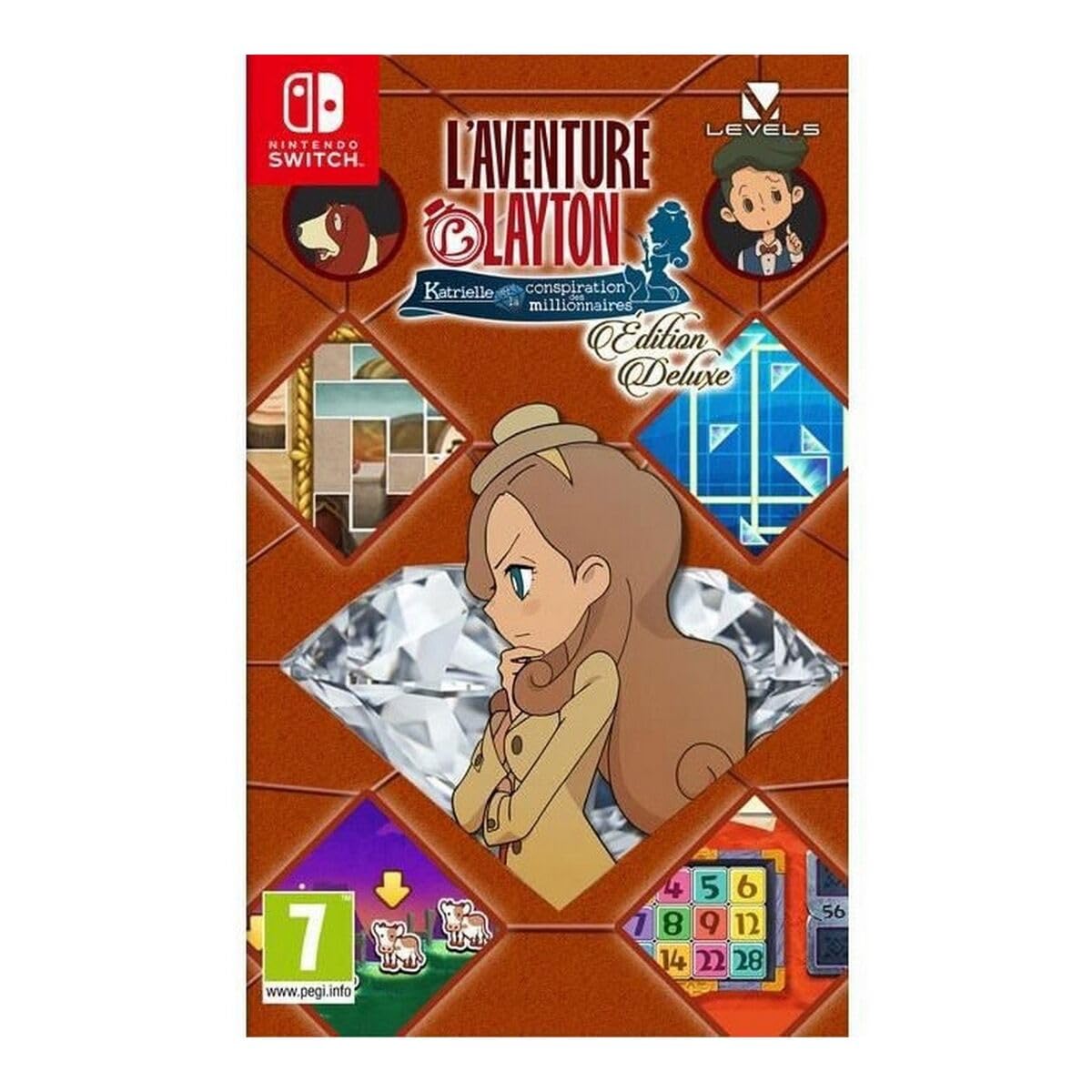 Nintendo LAYTON’S MYSTERY JOURNEY: Katrielle and the Millionaires’ Conspiracy - Deluxe Edition Anglais, Français Ni