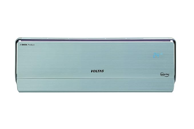 Voltas 1 Ton 5 Star Inverter Split AC (Copper, 125VH Crown AW, White)