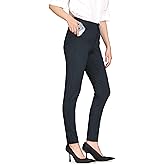 Bamans Womens Dress Pants Work Office Slacks Business Casual Stretch Skinny Leg with Pockets