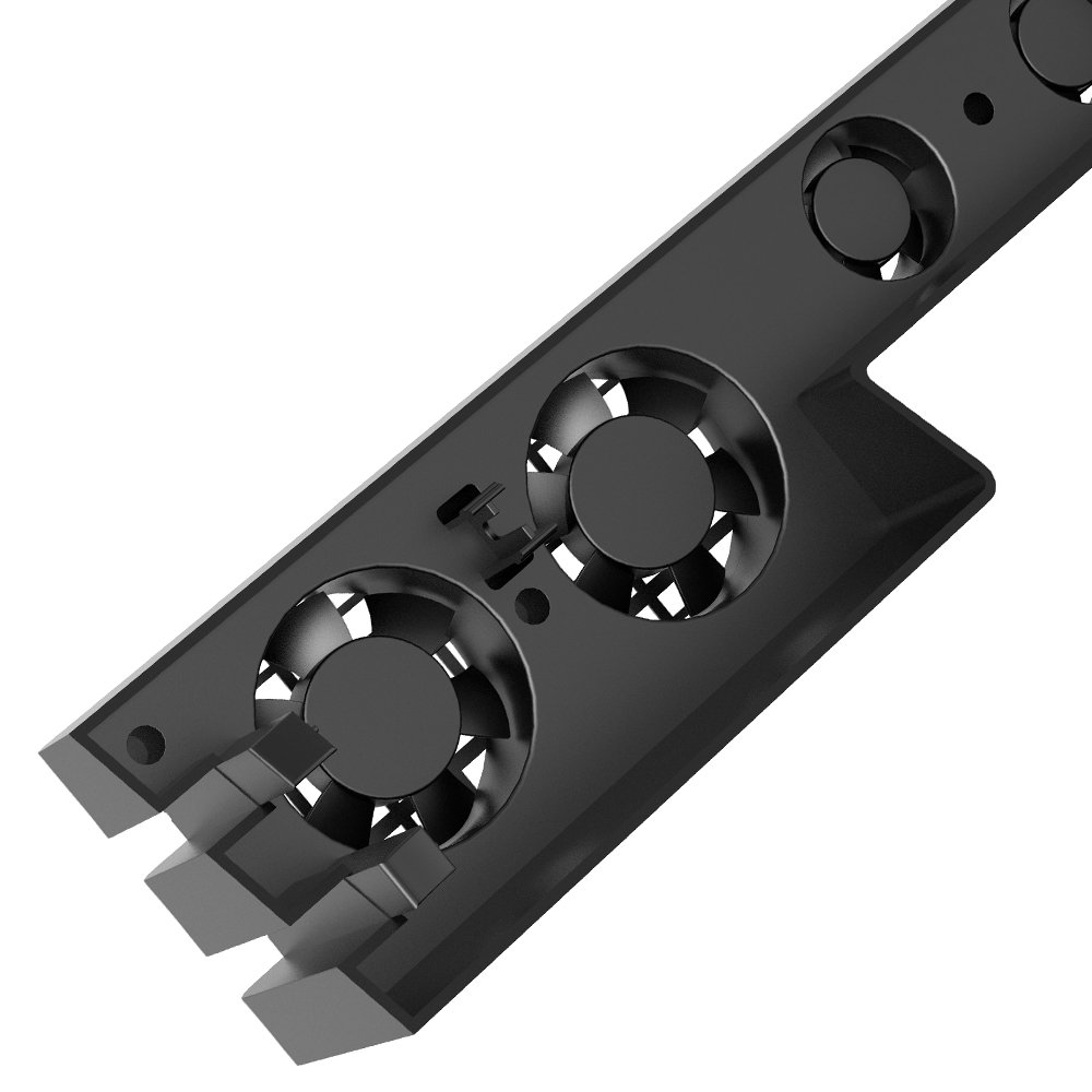OIVO PS4 Pro Cooler , USB External 5Fan Super Turbo Temperature