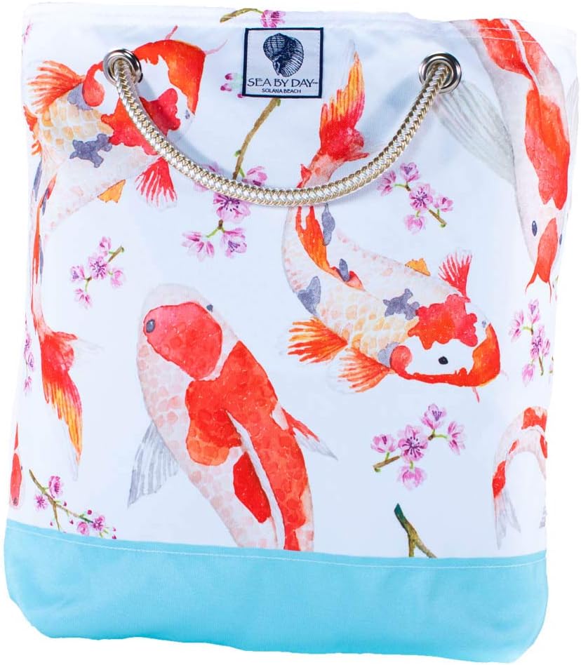 MEDIUM BEACH BAG Tote Bag for Women, Colorful Waterproof totes