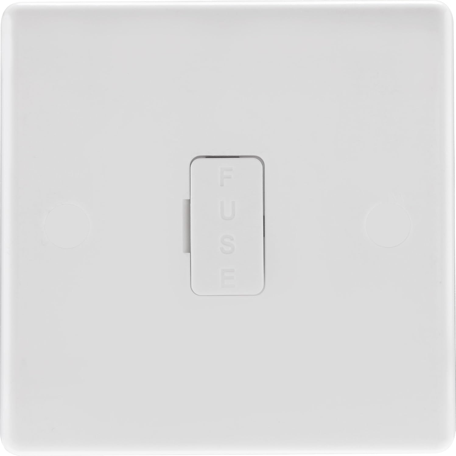 BG Electrical Unswitched Fused Spur Connection Unit, Double Pole, Round Edge, Nexus 800 Series, White Moulded, 13A, 854 - Image 3