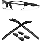 Eye Opening Stuff Replacement Earsocks &amp; Nosepiece Rubber Kits Compatible with Oakley Half Jacket 2.0 OO9144/2.0 XL Sunglass