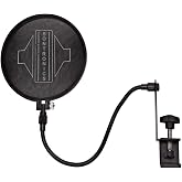 Sontronics ST-Pop Professional-Grade Pop Filter, Black