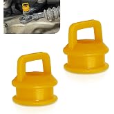 Downhill 2 PCS Transmission Shift Cable Link Bushings, Shifter Bushing Repair Kit, Replace 15276979, 15823112, 25933609, Compatible with Chevrolet Silverado 1500 2500 3500 Buick Cadillac (Orange)