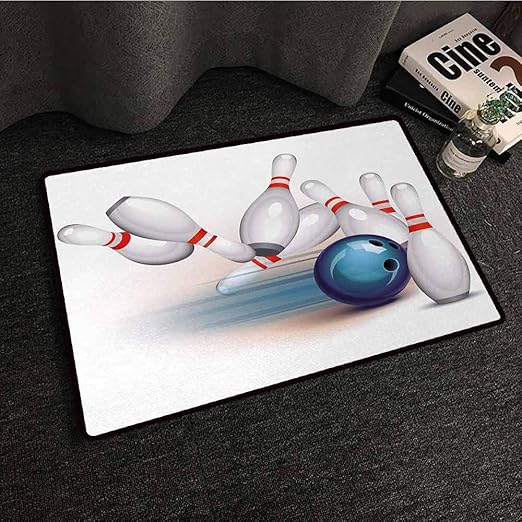 Amazon Com Large Floor Mats For Living Room Bowling Party Thrown