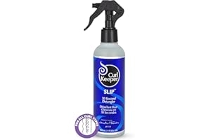 Curl Keeper Slip Hair Detangler Spray for Curly Hair, 8 Fl Oz - Leave In Conditioner Spray for Men, Women & Kids - Water-Base