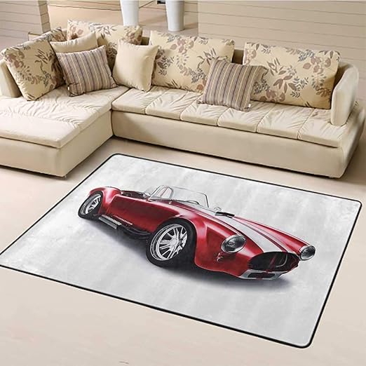 Amazon.com: Large Carpet Area Rug Pads Cars Lightweight Water-Repellent