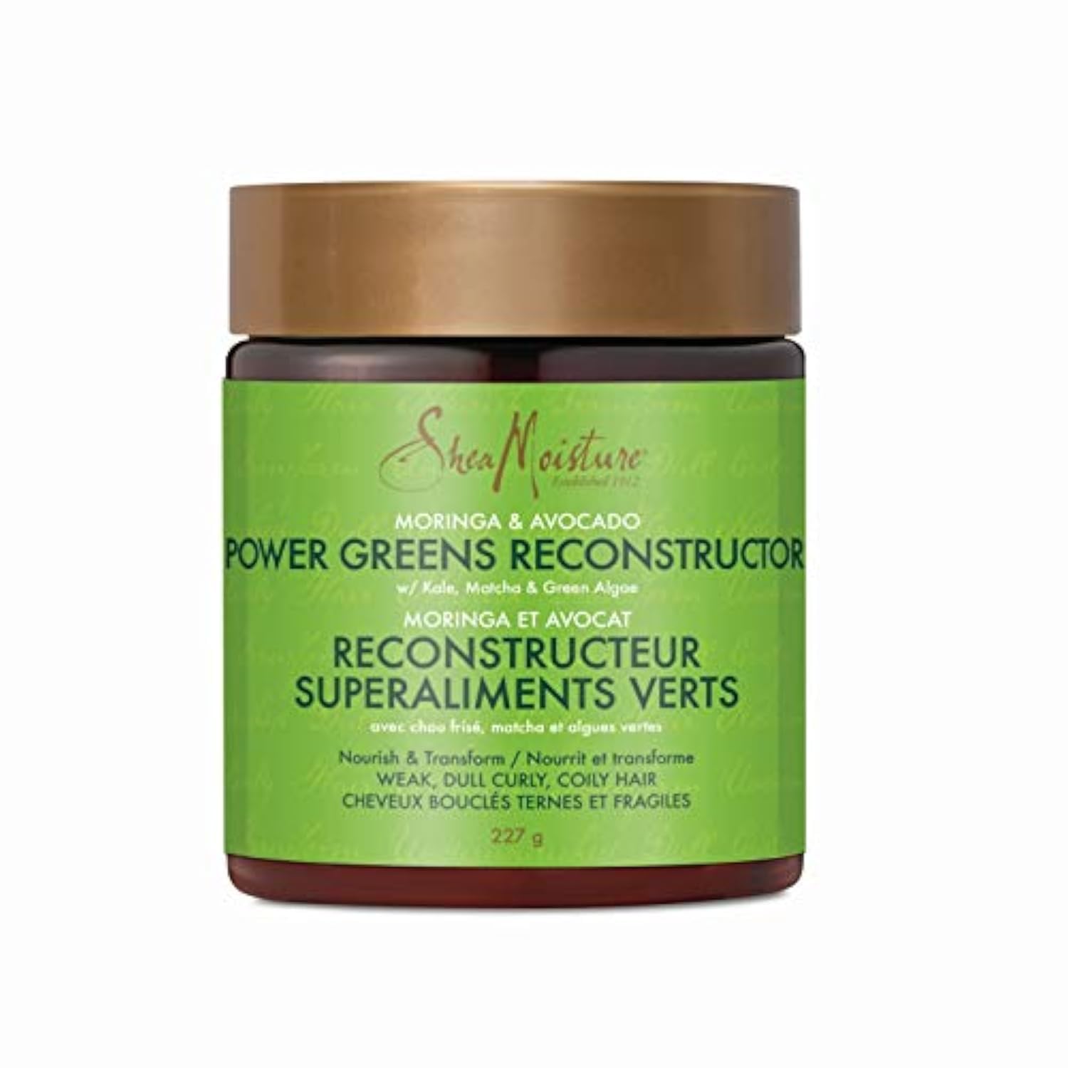 SHEA MOISTURE Moringa & Avocado Power Greens Reconstructor 8oz/227g Conditioner