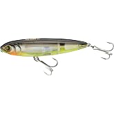 Yo-Zuri R1350-BSCL: 3D Inshore Topknock Pencil (F) 100Mm 4", Black Silver Chartreuse