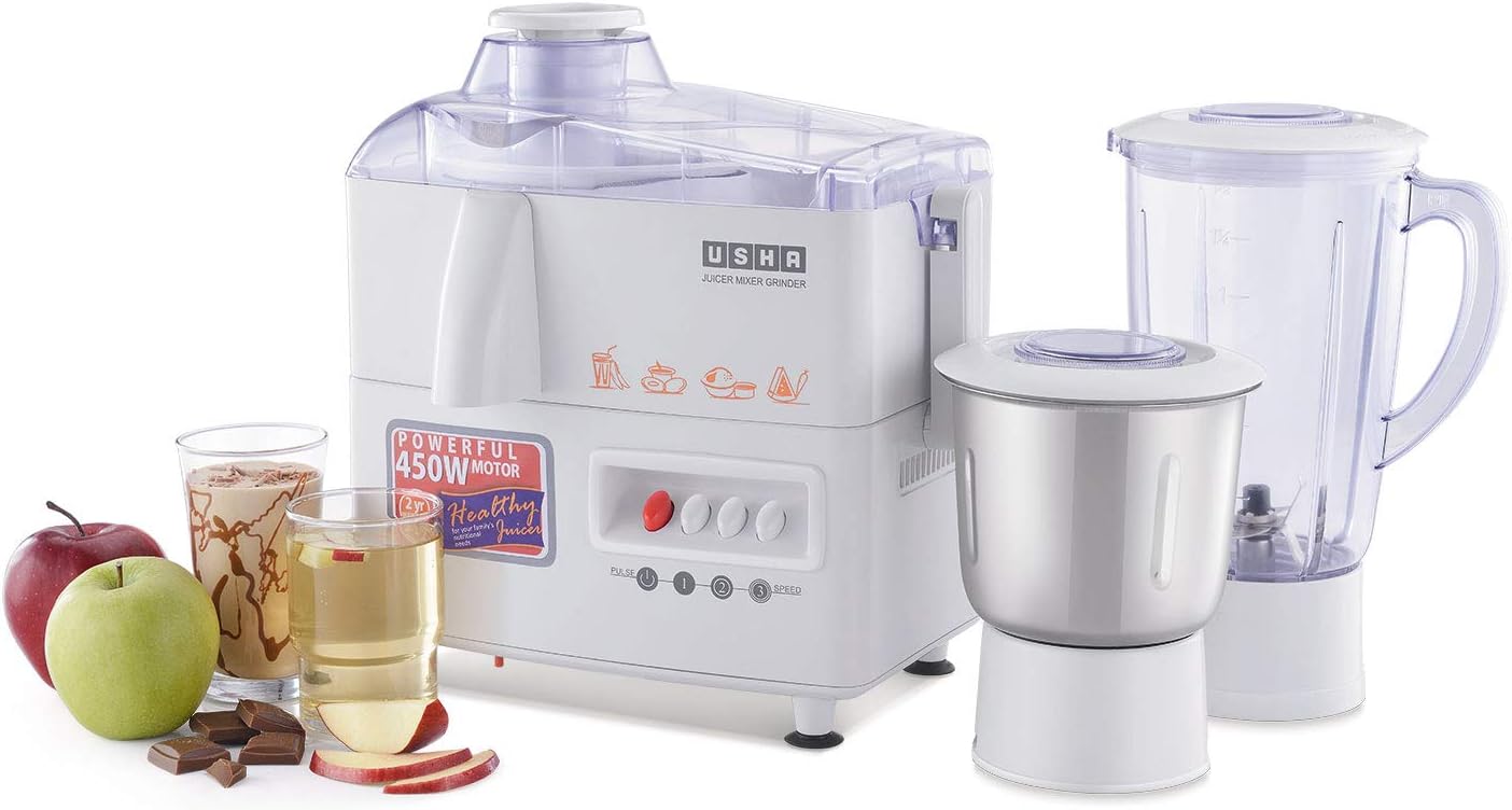 Buy Usha 3345 450-Watt Juicer Mixer 