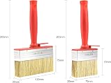 Ainiv Walls & Ceilings Paint Brush Set 2Pcs 30mm x 70mm & 30mm x 120mm view 2