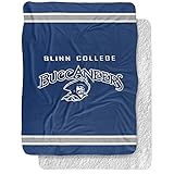 Blinn College Blanket, 60"x80" Primary Logo, Silky
