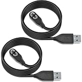 (2-Pack) Charging Cable for Shokz Aeropex/OpenRun, OpenRun Pro, OpenRun Mini &amp; OpenComm 2/UC, for Aftershokz Charging Cable, Magnetic USB Cable Compatible with AfterShokz Headphones Charger - 3.3ft