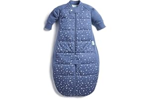 ergoPouch 3.5 TOG Baby Sleep Sack – 100% Organic Cotton Baby Sleep Suit Bag for Cozy Baby’s Night – Temperature Control Baby Blanket (Night Sky, 4-6 Year)