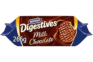 MCVITIE'S McVities Milk Chocolate Digestives Roll (266-gram) 2-pack Imported from UK
