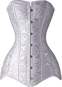 Amazon.com : Women's 16 Spiral Steel Boned Hourglass Body Shaper Corset