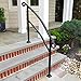 InstantRail 4-Step Adjustable Handrail (Black)
