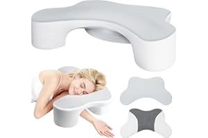 Side Sleeper Pillows with Arm Holes- Memory Foam Shoulder Pillow for Side Sleepers Neck Support & Rotator Cuff Pain Relief, 2