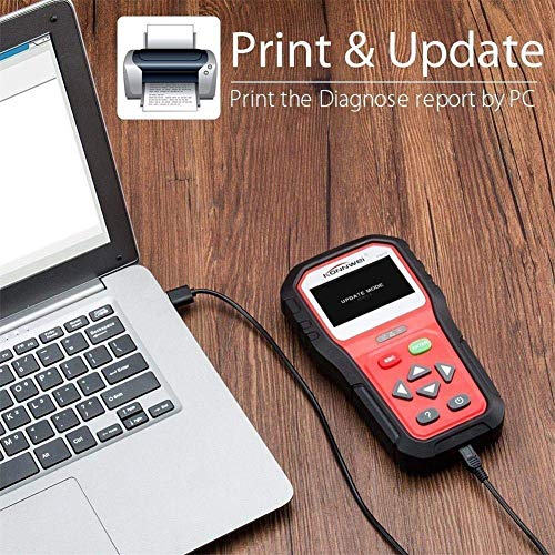 KONNWEI OBD2 Scanner Professional Car OBD II Scanner Auto Diagnostic Fault Code Reader Automotive Check Engine Light Diagnostic O2 Sensor EOBD Scan Tool for All OBDII Protocol Cars Since 1996 (KW818)